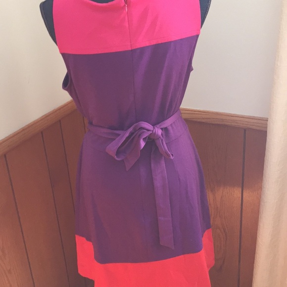 SOLD::: Color block dress - Picture 4 of 5